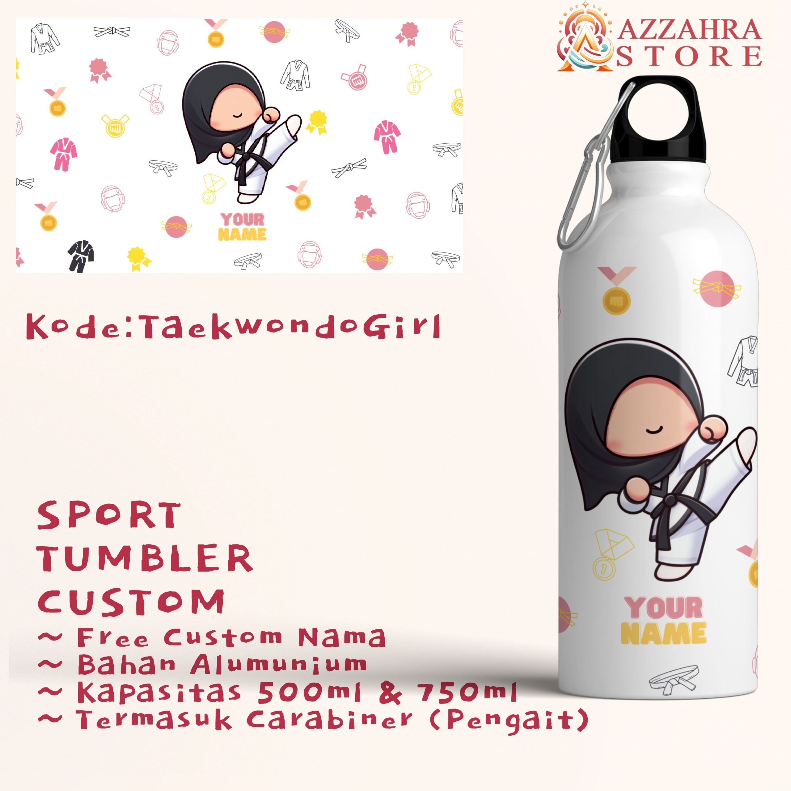 Tumbler TaekwondoGirl